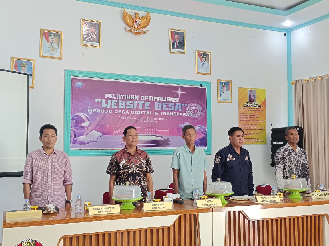 Pelatihan Optimalisasi Website Desa
